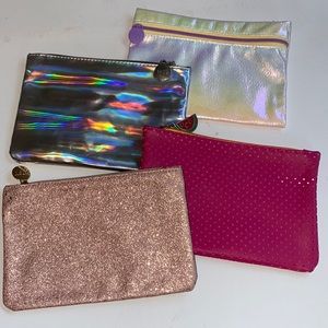 Ipsy 4 Pack Make-up Bags